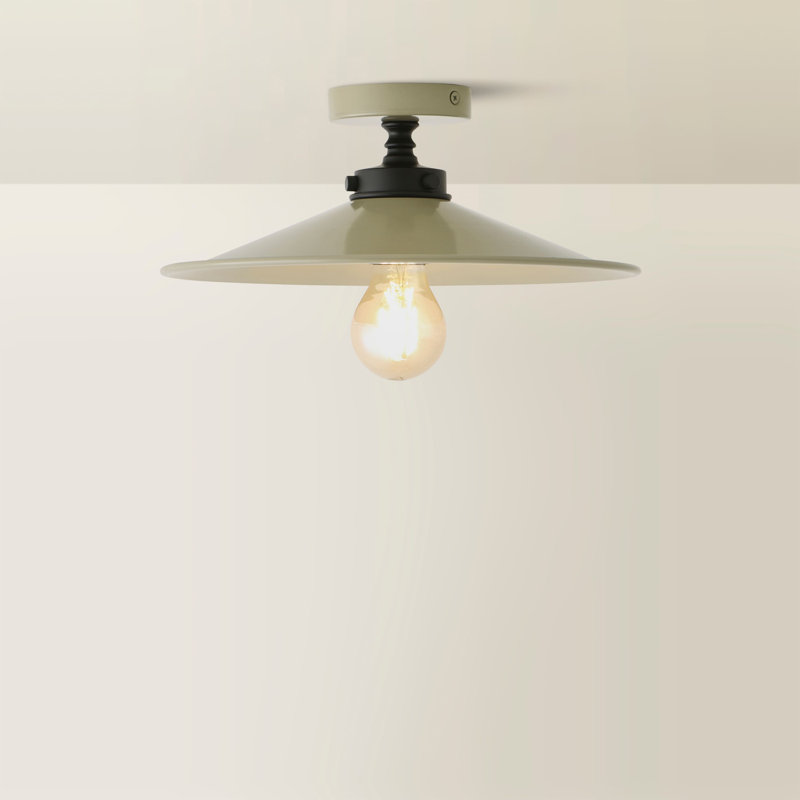 Dedera Flush Mount, Green
