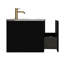 U047-Etna30w-305 Meuble-lavabo de salle de bain 30 po noyer rayé avec tiroir en céramique Etna-664041707