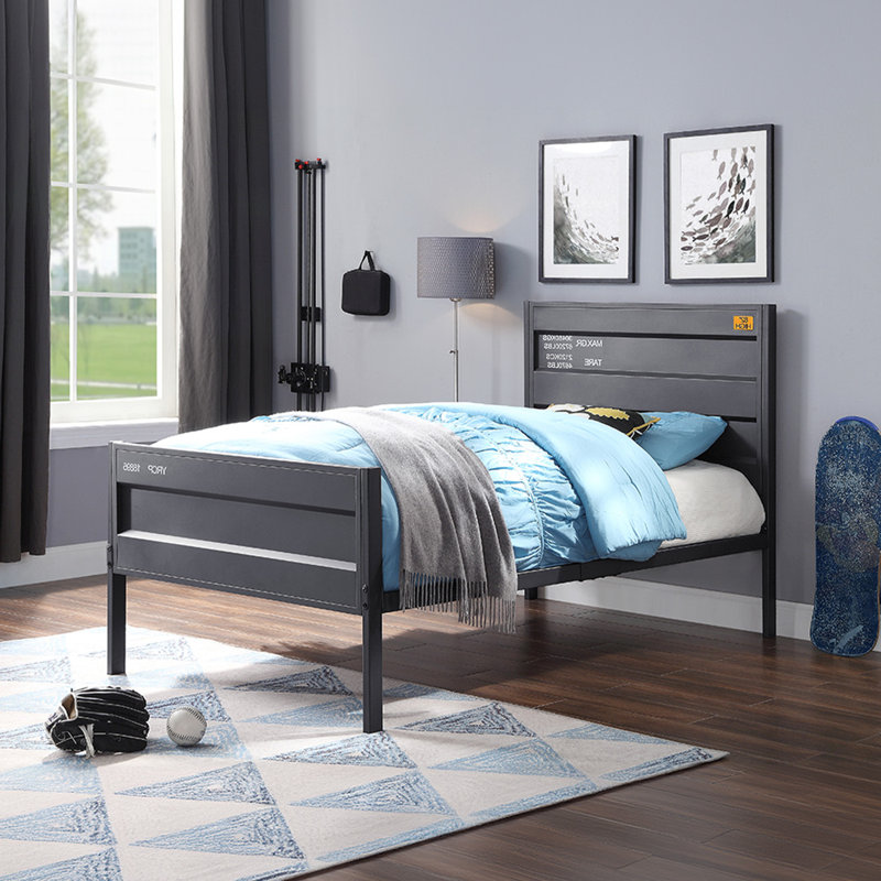 Dark Gray Full Bed