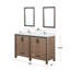 Meuble-lavabo double l 60 po x P 22 po Ziva-644880776-600671212