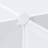  Storage Cube Organizer White Polypropylene Plastic Medium Modular