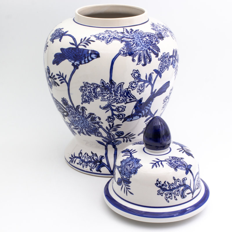 Pot de gingembre Blue Garden