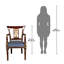 Fauteuil de 23 po de largeur British