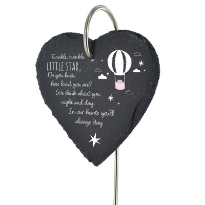 Bradie Waterproof Stone People Memorial Plaque/Stone