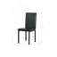 Ensemble de salle à manger en métal avec plateau en faux marbre 5 pièces Furniture - noir, ensemble de salle à manger, table et 4 chaises