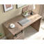 Bureau à domicile Bureau en noisette à une armoire avec trois tablettes