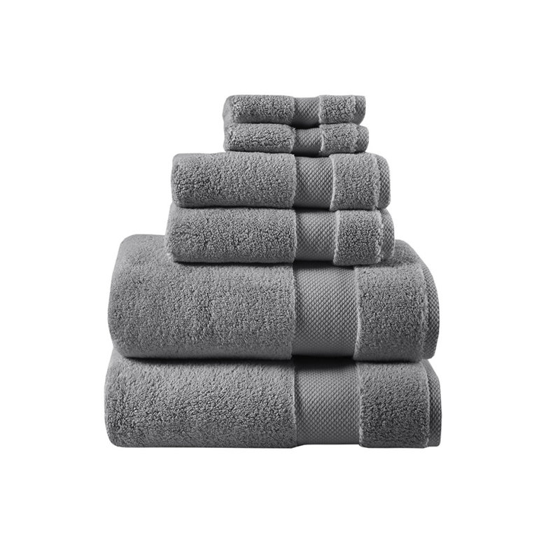Ensemble de serviettes 100% coton 1000g / m² 1000 pièces, Charcoal