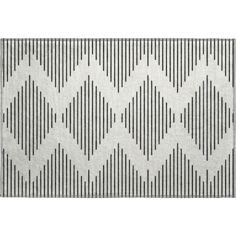 Premium Machine Washable Colmenero AMF1016 Geometric Rug, Rectangle 1'8" x 2'6"