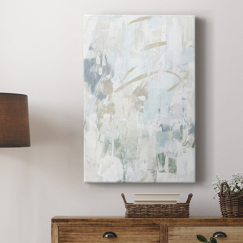 Impasto Poem IV - Gallery Cavas, H 48 po x l 32 po