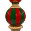 Ball Finial Commercial Size Christmas Decoration 48" - Gold And White-922191450