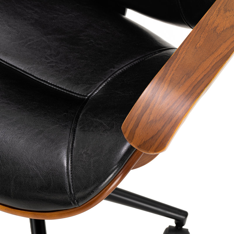 Chaise de travail Swader, Brun