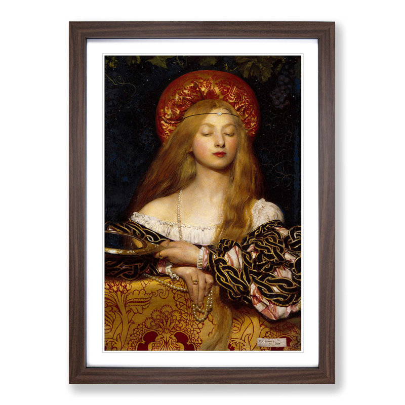 Frank Cadogan Cowper - Single Picture Frame Painting, Walnut
