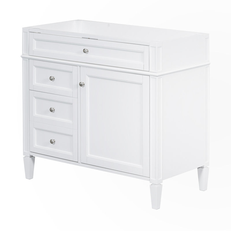 Meuble-lavabo 36 po sans lavabo supérieur, Naturel