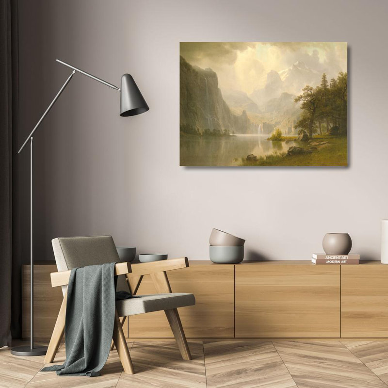 In the Mountains, 1867, 18" H x 24" W