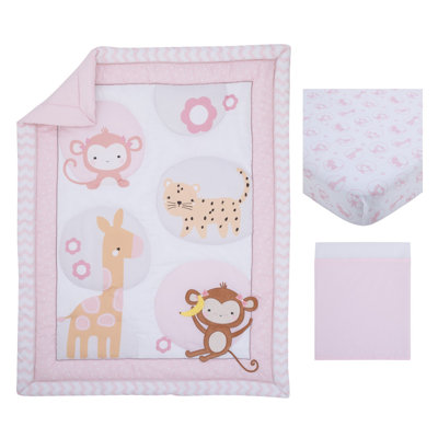 Brooke 3 - Piece Crib Bedding Set