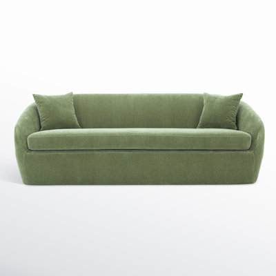 Stargazer 81" Round Arm Curved Sofa