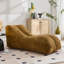 Pouf créatif pour adultes, rembourrage en mousse de haute qualité et soutien ergonomique du corps-134768697