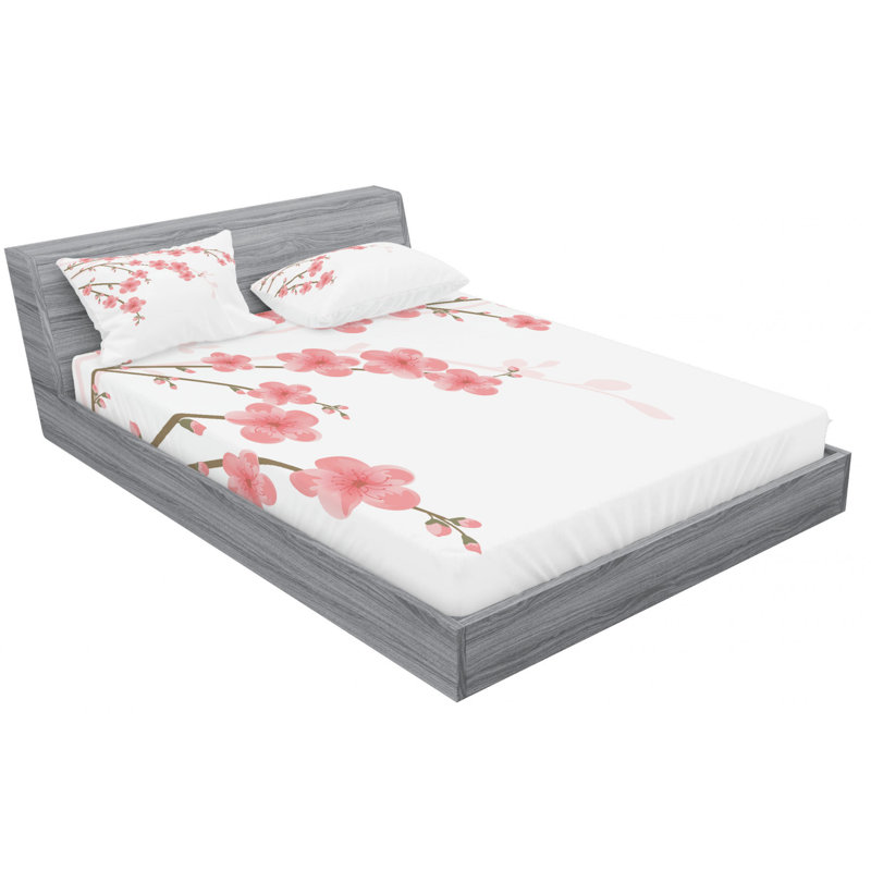 Microfiber Sheet Set, Full Sheet Set with Fitted Sheet