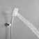 Single Handle 2-Spray Of Rain Shower Head System Shower Faucet 2.5 GPM With High Pressure In Matte Black (Valve Included)