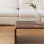 Table basse de salon en noyer noir