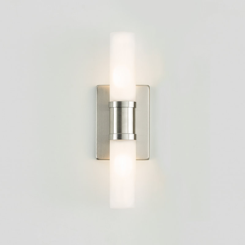 Keaton 2 - Light Vanity Light, Brushed Nickel, 40 W, 16" H x 5" W x 3.63" D