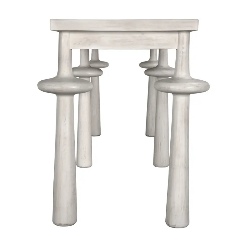 Destemonia 89'' W Solid Wood Console Table