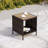 Outdoor Wicker Patio Side Table
