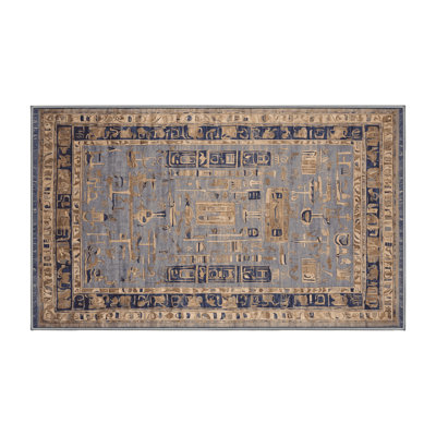 Tapis gris lavable à la machine