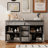 59.1"W Sideboard Buffet With 5 Drawers & 4 Doors-1081683458