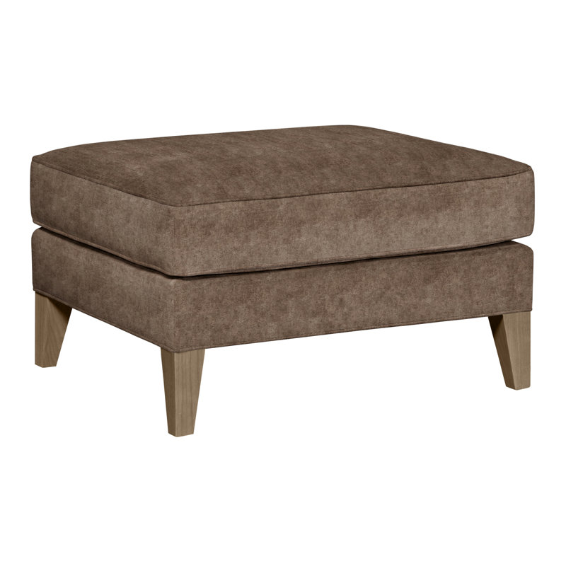 Burlingame Upholstered Ottoman, Hampton, Nadia Earth