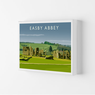 Easby Abbey by Richard O'Neill - Print