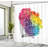 Shower Curtain with Hooks Included-44328598