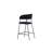 Jonas Upholstered Adjustable Height Counter Stool with Metal Frame