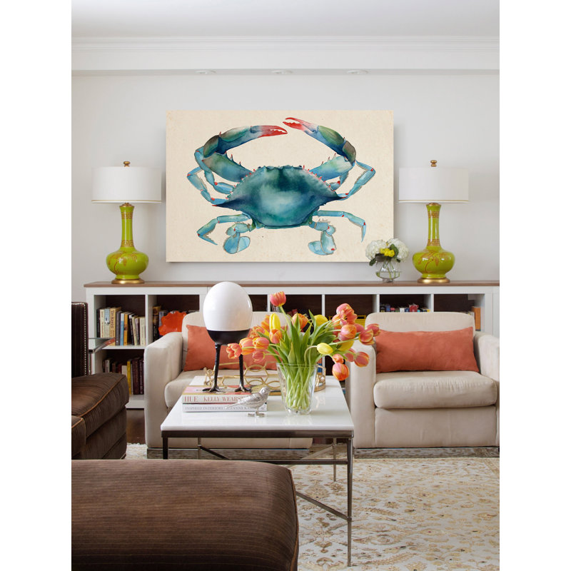 "Sea Dweller III" Print on Wrapped Canvas, 40"H x 60" W x 1.5" D