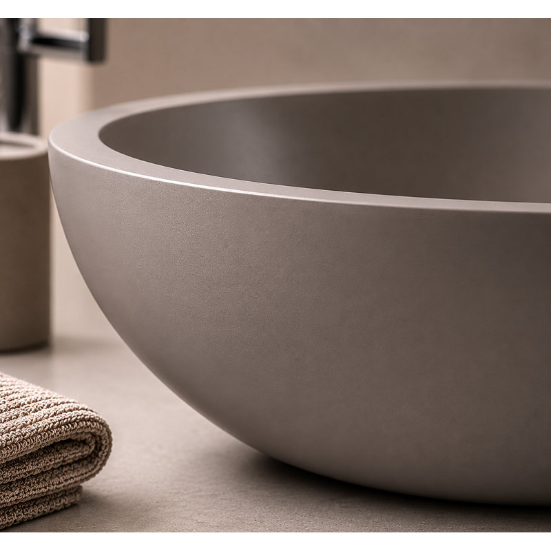 Studio Collection Bathroom Sink, Gray