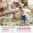 Garbrand Machine Washable Floral Farmhouse Area Rug with Non-Slip Backing for Living Room, Dining Room, Bedroom-845535414
