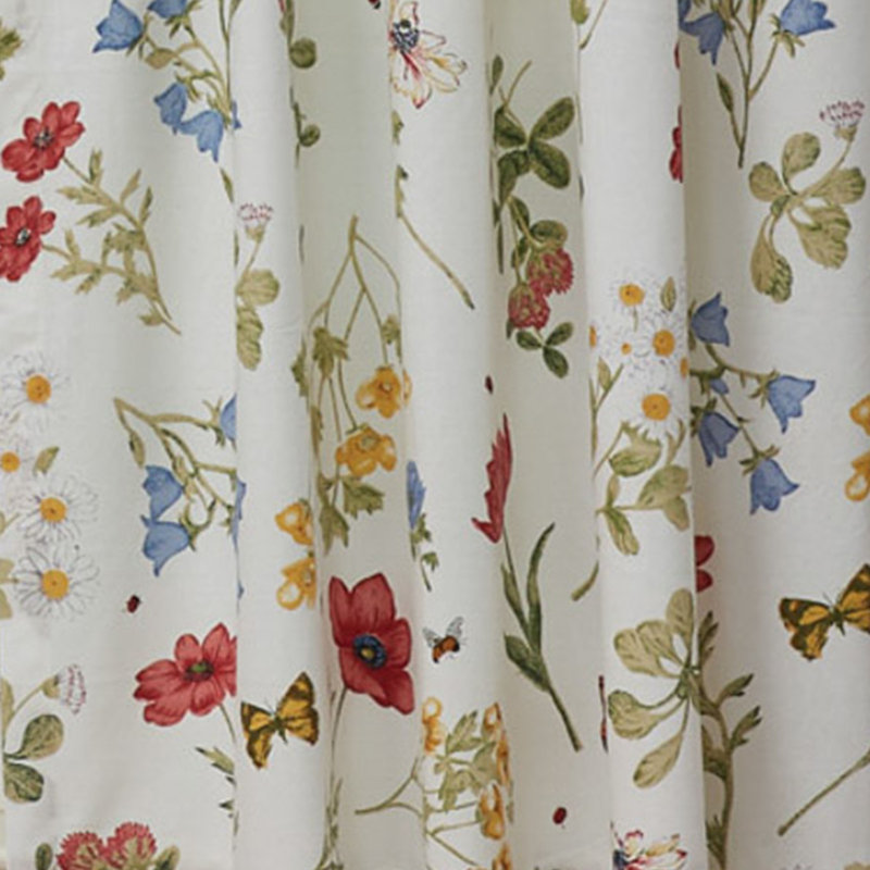  Étages festonnés de fleurs sauvages - L 24 po, L 72 po x L 36 po