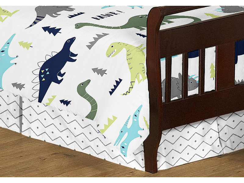 Mod Dinosaur Toddler Comforter Set