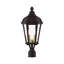 Tête de lanterne câblée 1 lumière H 21 po Anguel-22375515