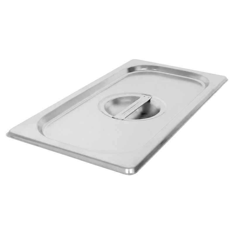 Argon Tableware Stainless Steel Gastronorm Container Lid - 1/3