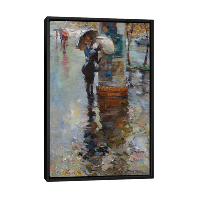 Rain In Kyiv by Igor Zhuk - Painting on Canvas