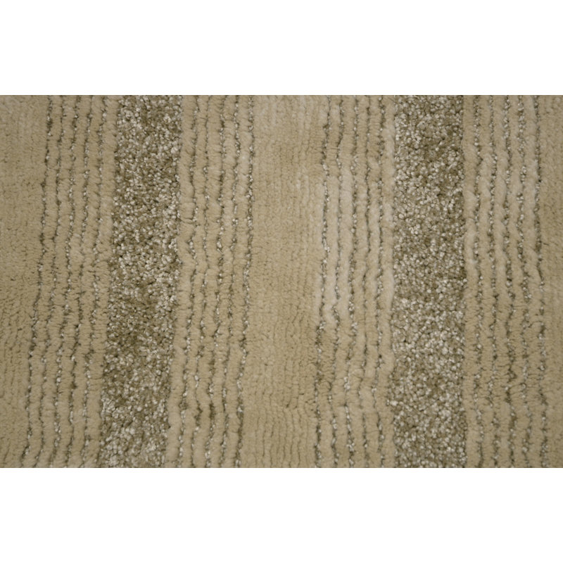 Nylon Bathroom Mat with Non-Slip Appliance Niala, Lin, 2 pi x 3 pi 4 po