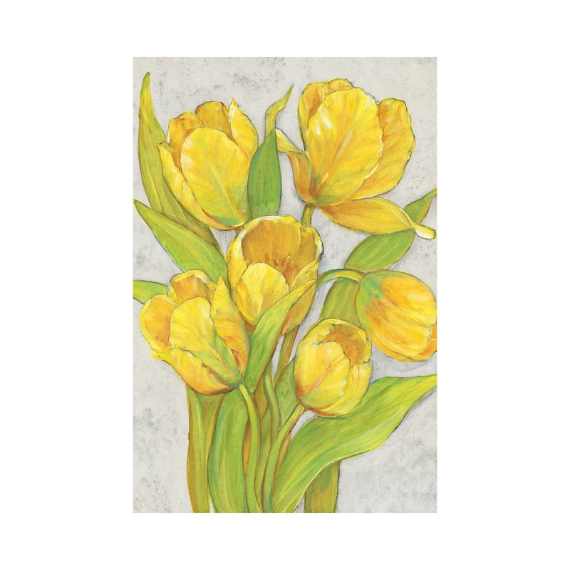 Tulips II, 101.6 cm H x 66.04 cm W