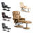 Aashka Faux Leather Swivel Recliner-969750111