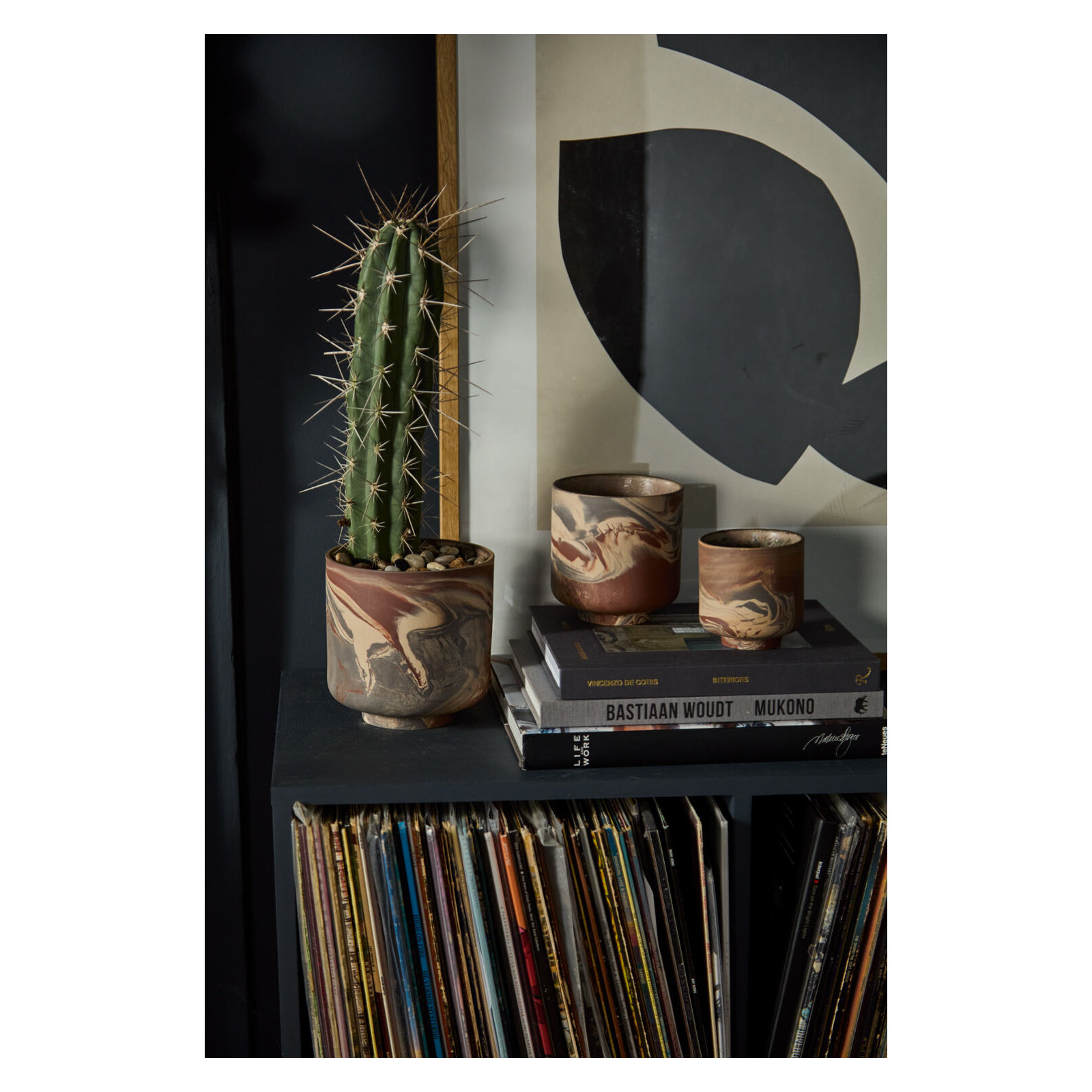 Wilburg Pot, 4.25" H x 4" W x 4" D