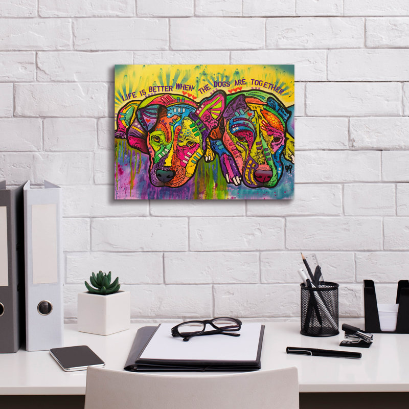 "Ensemble" par Dean Russo, H 12 po x l 16 po x P 0,75 po