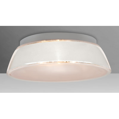 Delaune 1 - Bulb Outdoor Flush Mount