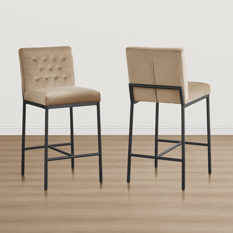 Tabouret de comptoir Modern, Caramel