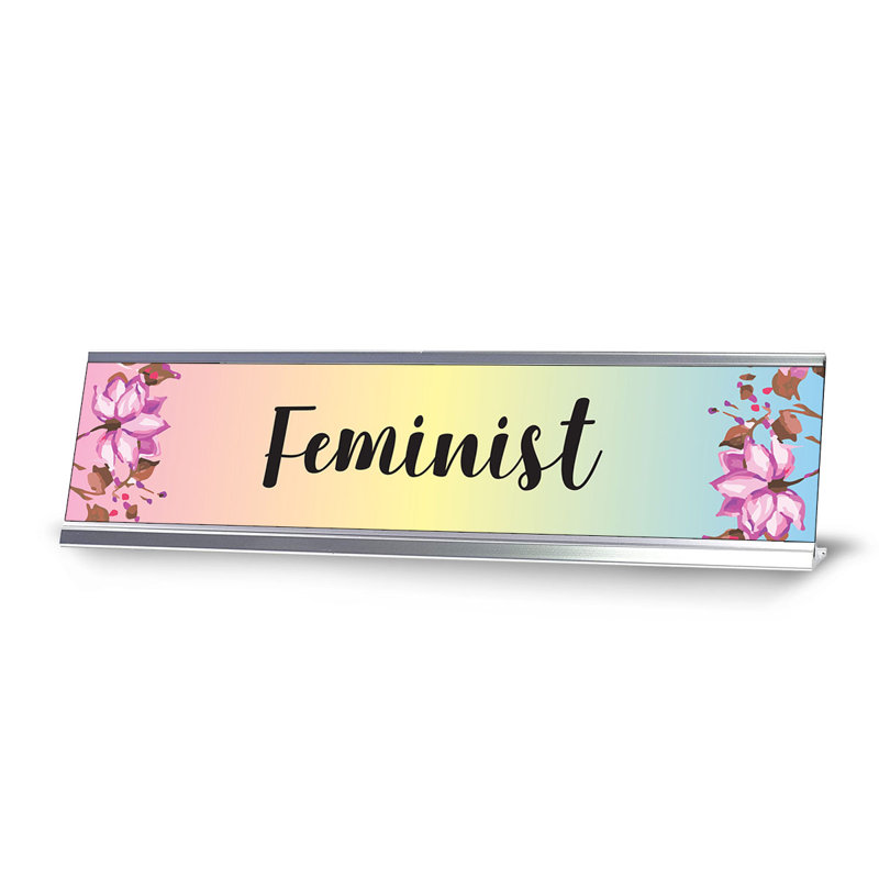 Feminist Nameplate