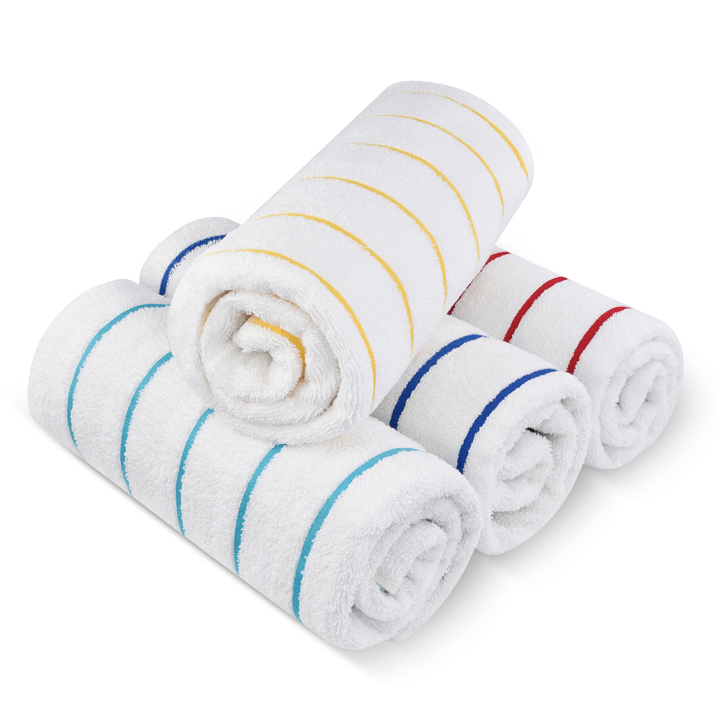 Anchor Design Bathroom Towel Set 100% Cotton Soft Absorbent Hand Towels  Fluffy Bath Towels Oversized Double Sided 